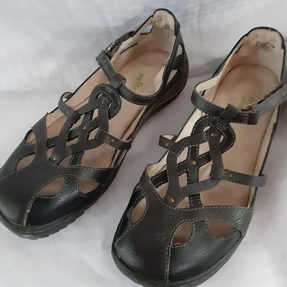 Jambu Spain black/brown leather active - Picture 1 of 3